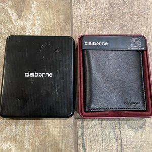 Claiborne Genuine Leather Organizer Wallet